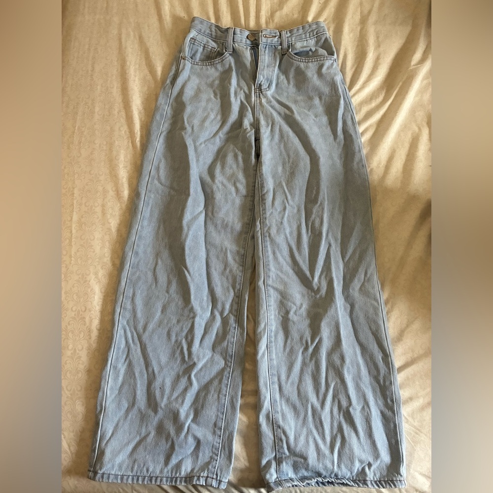 SHEIN Light Blue Women Jeans